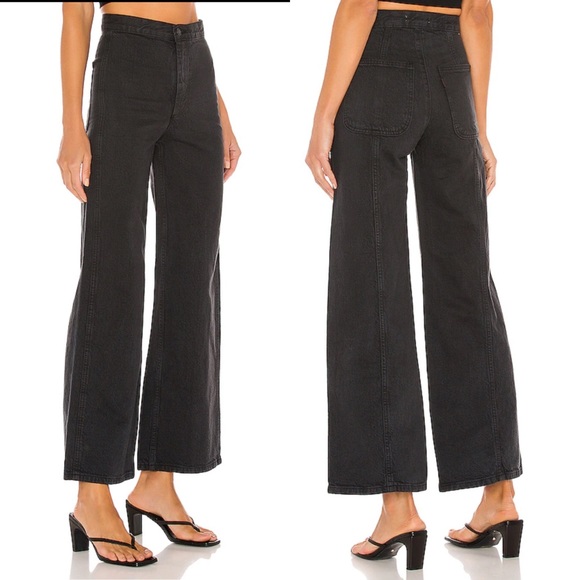 🆕 Levi’s Ribcage Wide Leg High Rise Pants Hemp - Picture 11 of 16
